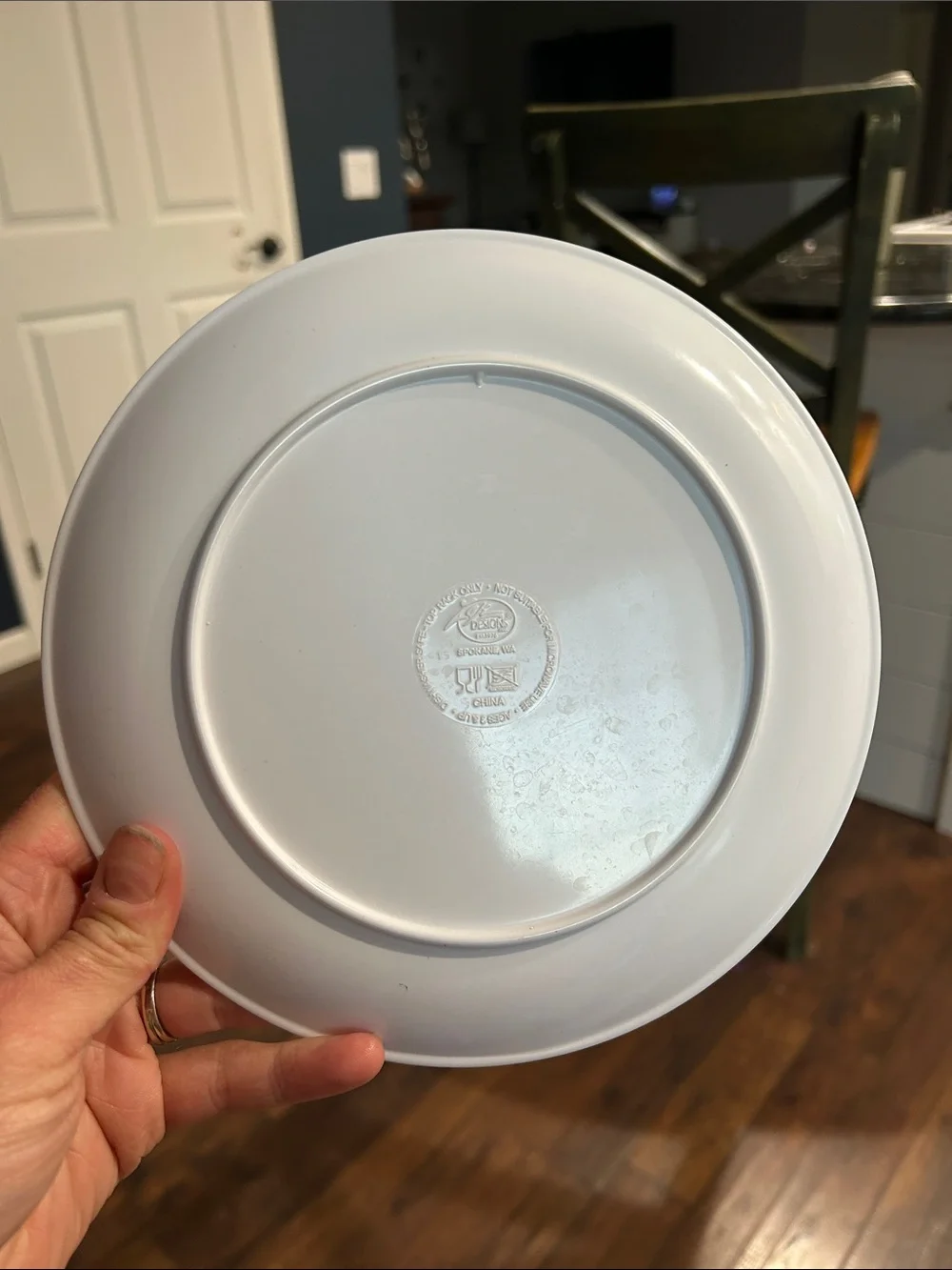 Strawberry Shortcake kids plate
